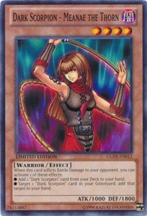 Image of Dark Scorpion - Meanae the Thorn [GLD5-EN012] Common