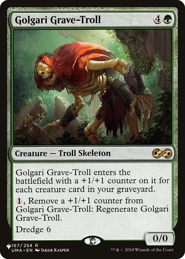 Image of Golgari Grave-Troll [The List]