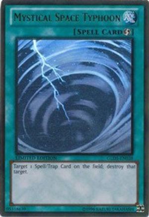 Image of Mystical Space Typhoon [GLD5-EN038] Ghost/Gold Rare