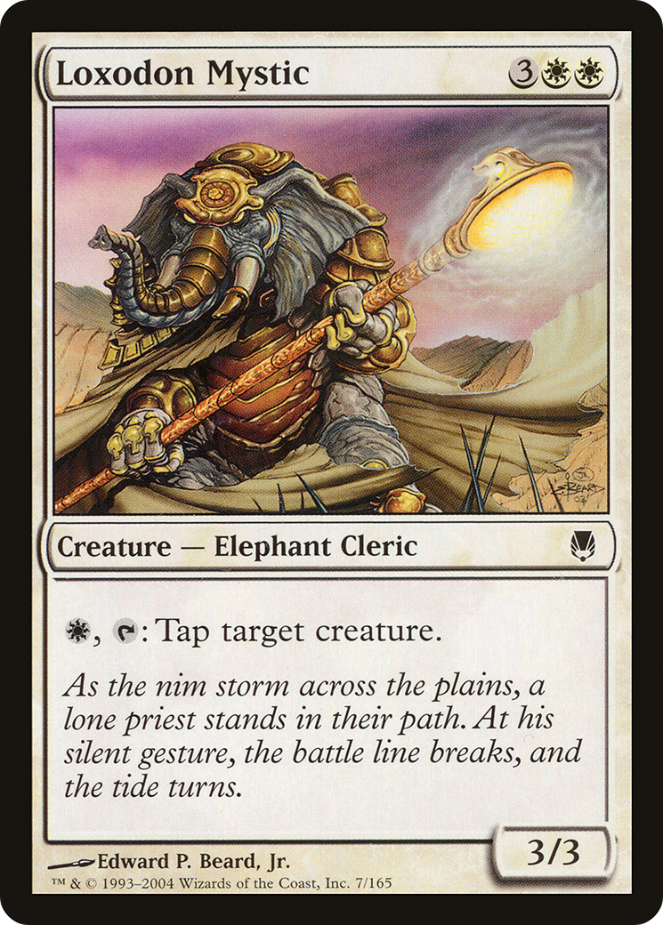 Image of Loxodon Mystic [Darksteel]