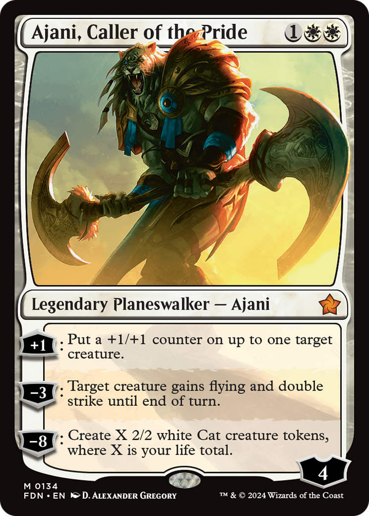 Image of Ajani, Caller of the Pride [Foundations]