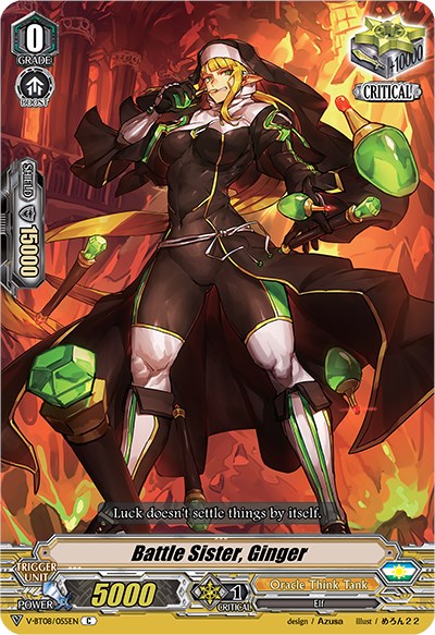 Image of Battle Sister, Ginger (V-BT08/055EN C) [Silverdust Blaze]