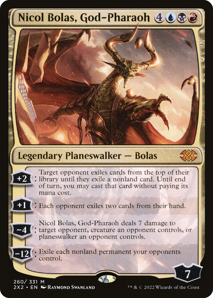 Image of Nicol Bolas, God-Pharaoh [Double Masters 2022]
