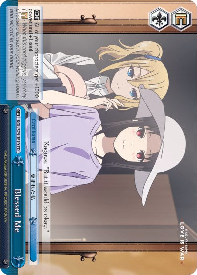 Image of Blessed Me (KGL/S79-TE19 TD) [Kaguya-sama: Love is War]