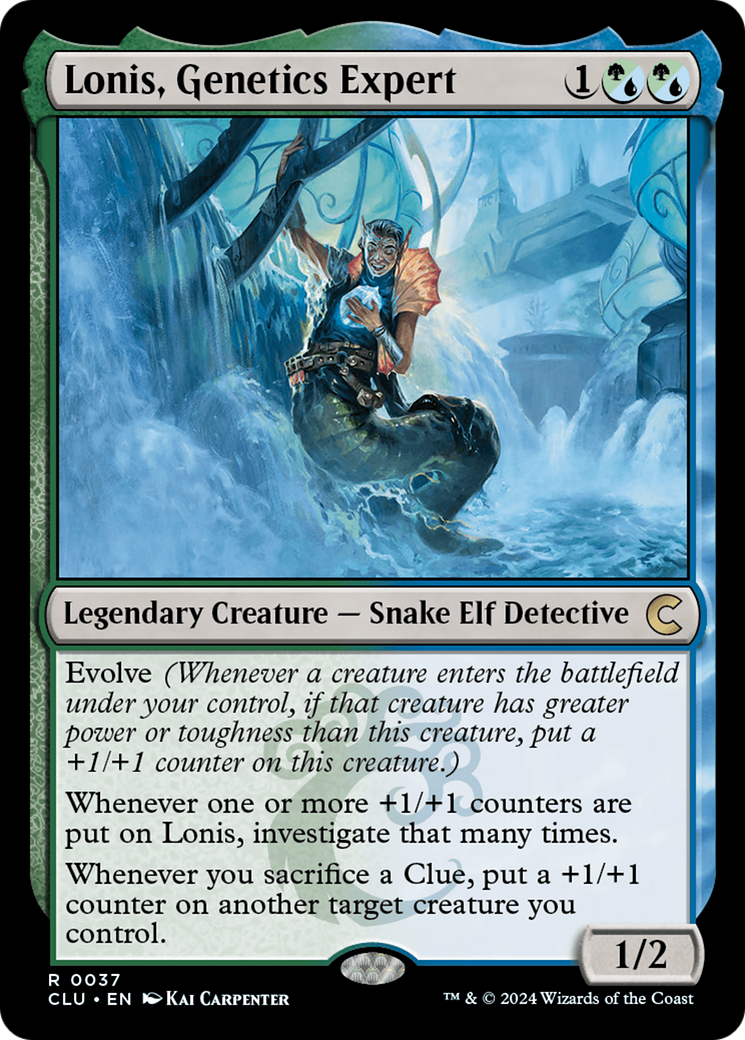 Image of Lonis, Genetics Expert [Ravnica: Clue Edition]