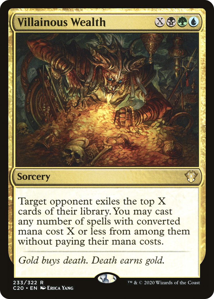 Image of Villainous Wealth [Commander 2020]