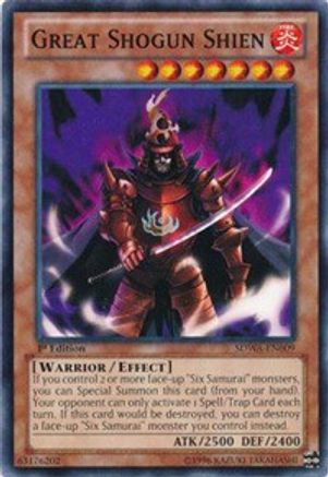 Image of Great Shogun Shien [SDWA-EN009] Common