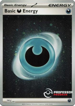 Image of Darkness Energy (2023) 007  - Holofoil Professor Program Promos - Promo