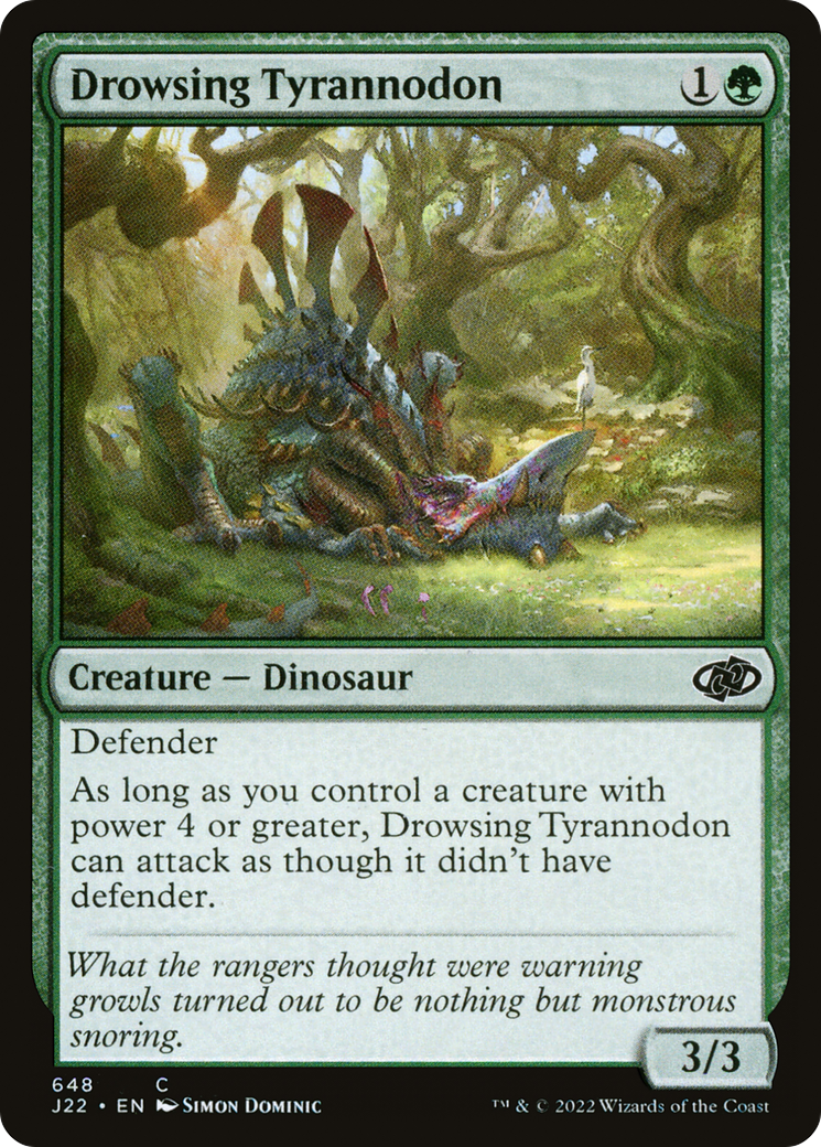 Image of Drowsing Tyrannodon [Jumpstart 2022]