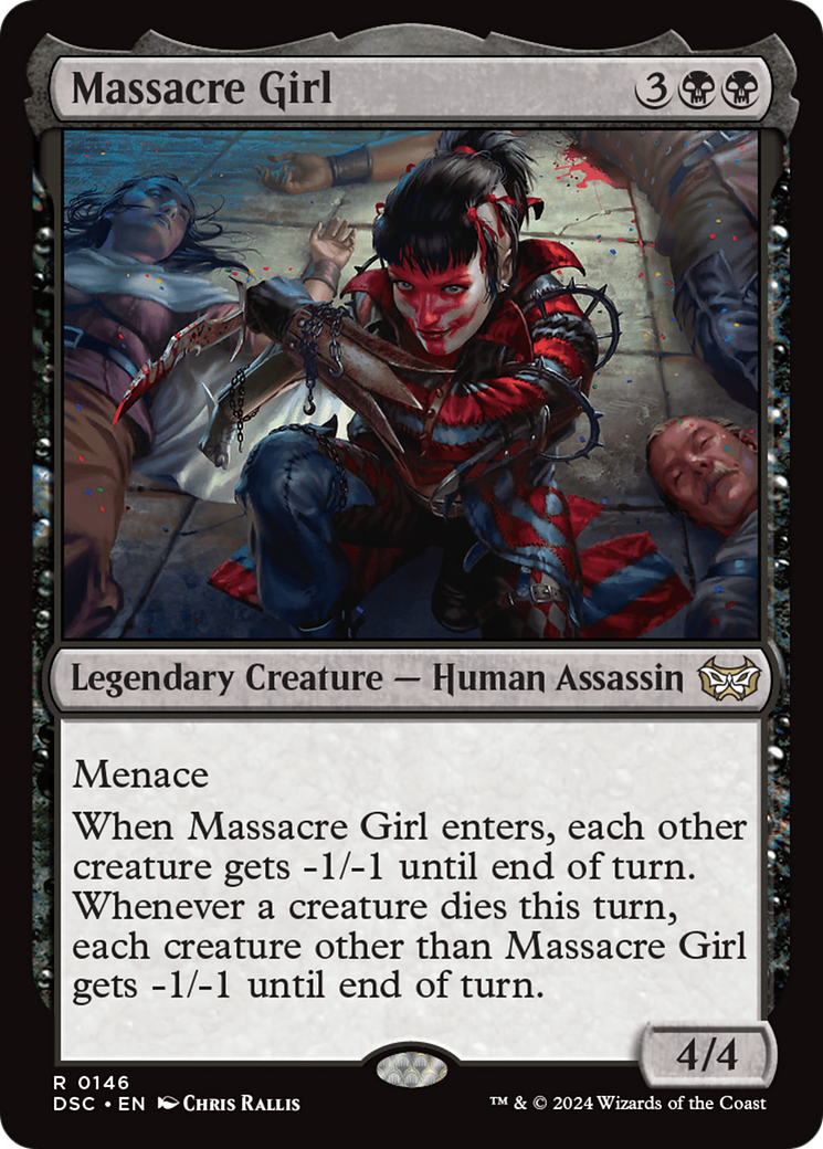 Image of Massacre Girl [Duskmourn: House of Horror Commander]