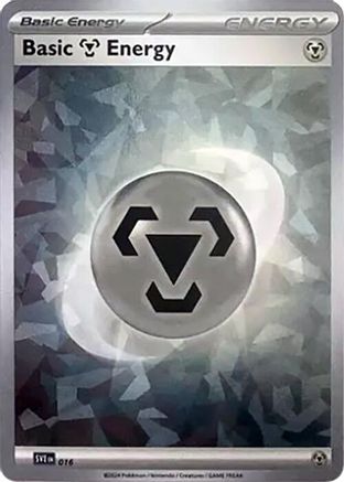 Image of Basic Metal Energy (016) (Cracked Ice Holo) [Scarlet & Violet: Stellar Crown]