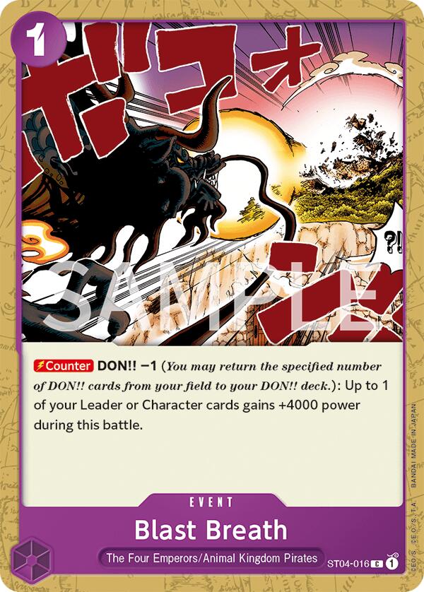 Image of Blast Breath [Revision Pack Cards]