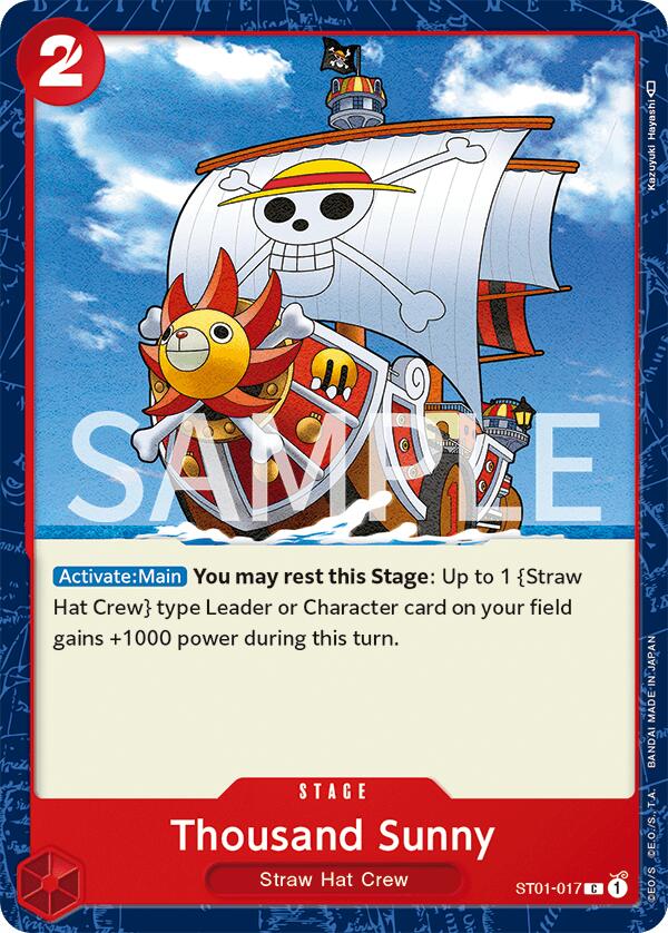 Image of Thousand Sunny [Revision Pack Cards]