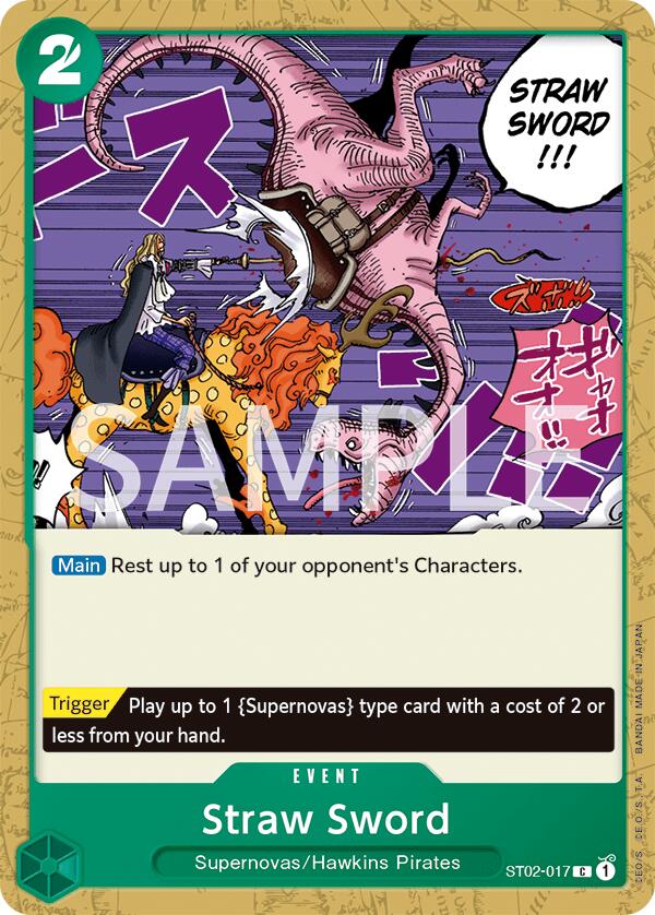 Image of Straw Sword [Revision Pack Cards]