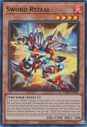Image of Sword Ryzeal [CRBR-EN001] Ultra Rare