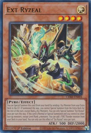 Image of Ext Ryzeal [CRBR-EN004] Ultra Rare