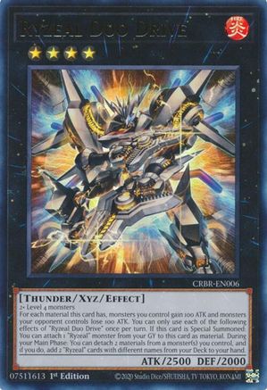 Image of Ryzeal Duo Drive [CRBR-EN006] Ultra Rare