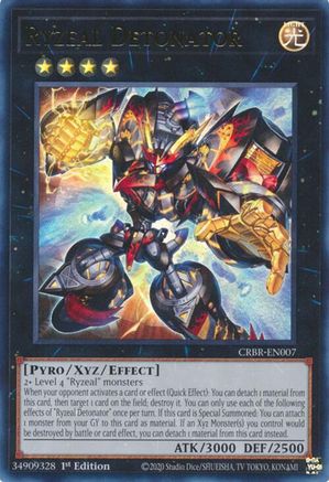 Image of Ryzeal Detonator [CRBR-EN007] Ultra Rare
