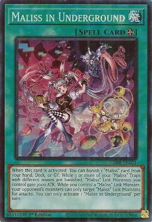 Image of Maliss in Underground (CR) [CRBR-EN021] Collector's Rare