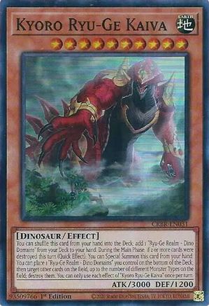 Image of Kyoro Ryu-Ge Kaiva [CRBR-EN031] Super Rare
