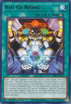 Image of Ryu-Ge Rising [CRBR-EN035] Rare