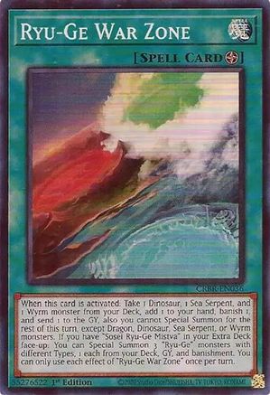 Image of Ryu-Ge War Zone [CRBR-EN036] Super Rare