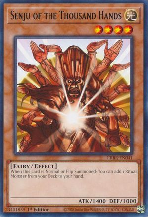 Image of Senju of the Thousand Hands [CRBR-EN041] Rare