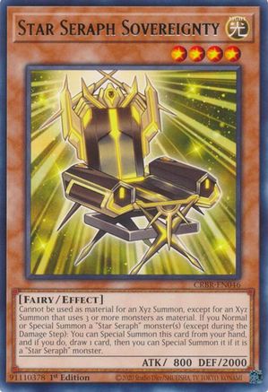 Image of Star Seraph Sovereignty [CRBR-EN046] Rare