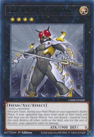 Image of Evilswarm Exciton Knight [CRBR-EN048] Rare