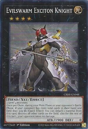 Image of Evilswarm Exciton Knight (SR) [CRBR-EN048] Super Rare