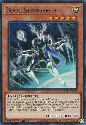 Image of Boot Staggered (SR) [CRBR-EN057] Super Rare