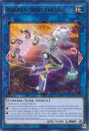 Image of Binary Sorceress [CRBR-EN059] Rare