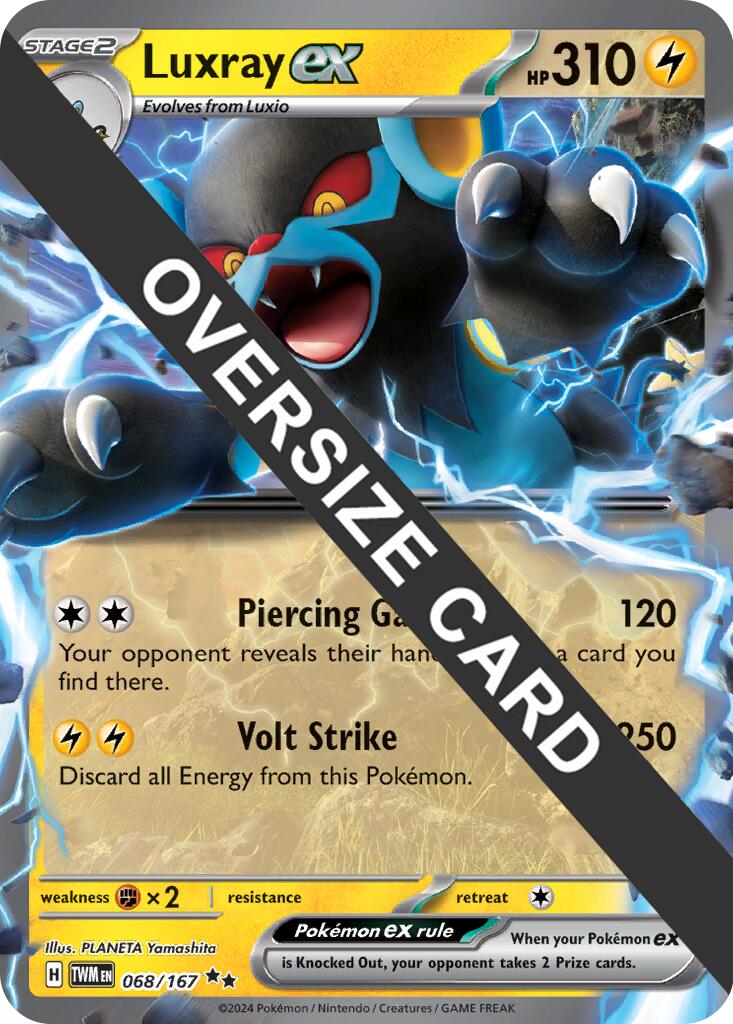 Image of Luxray ex (068/167) (Jumbo Card) [Miscellaneous Cards]