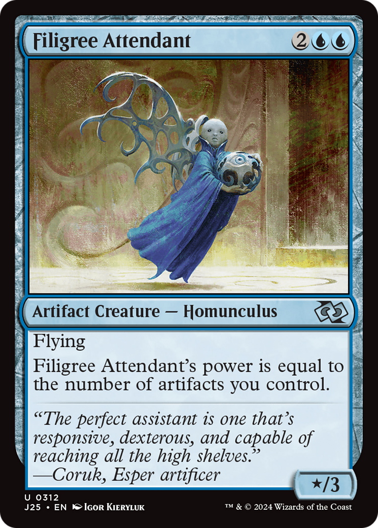 Image of Filigree Attendant [Foundations Jumpstart]