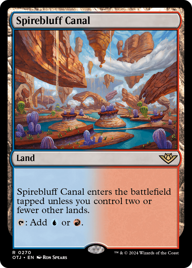 Image of Spirebluff Canal [Outlaws of Thunder Junction]