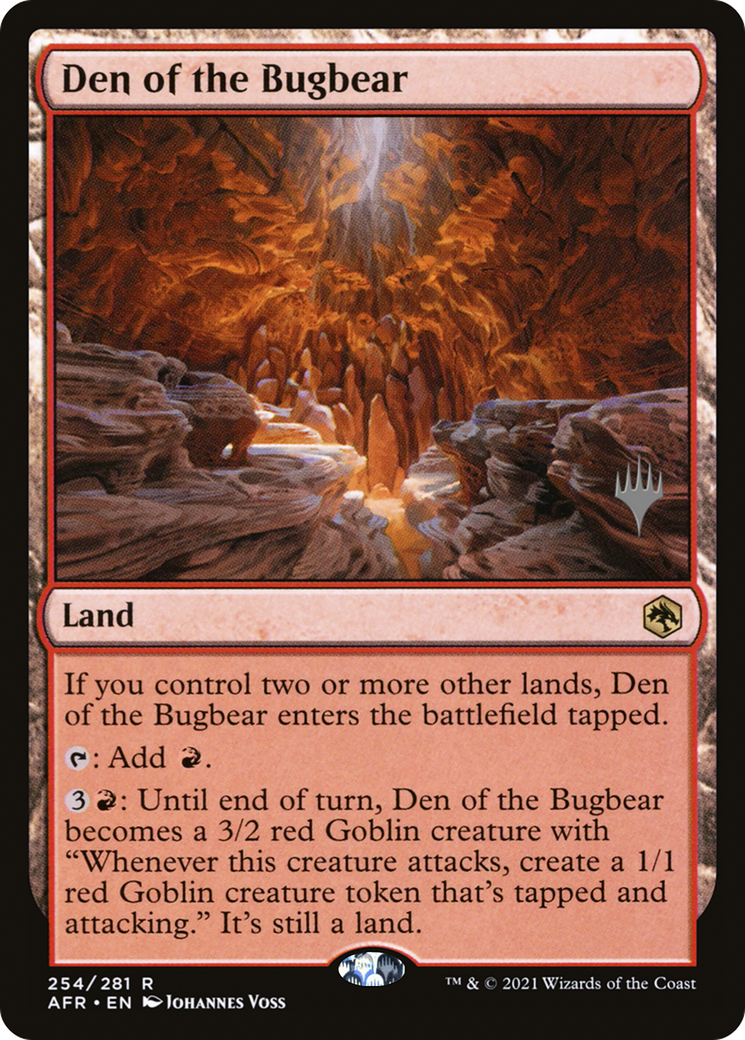 Image of Den of the Bugbear (Promo Pack) [Dungeons & Dragons: Adventures in the Forgotten Realms Promos]