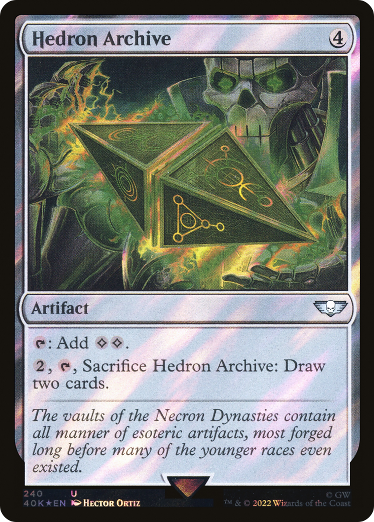 Image of Hedron Archive (Surge Foil) [Warhammer 40,000]