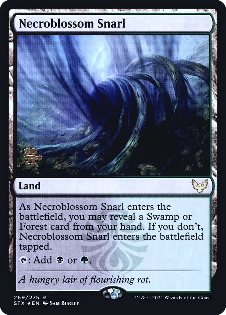 Image of Necroblossom Snarl [Strixhaven: School of Mages Prerelease Promos]