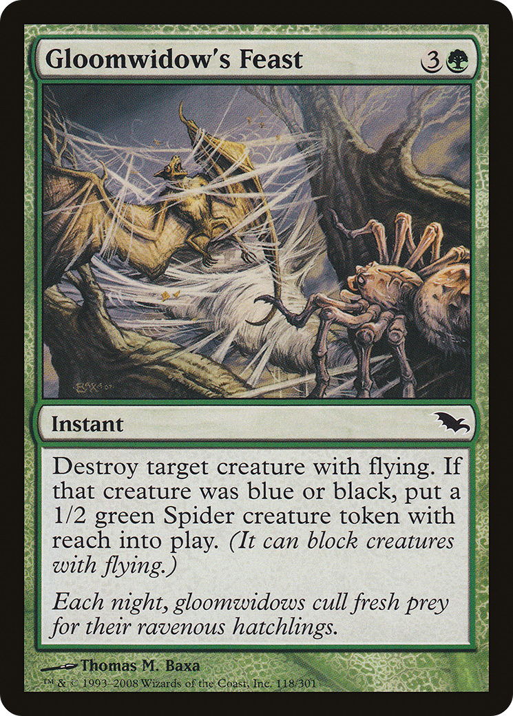 Image of Gloomwidow's Feast [Shadowmoor]