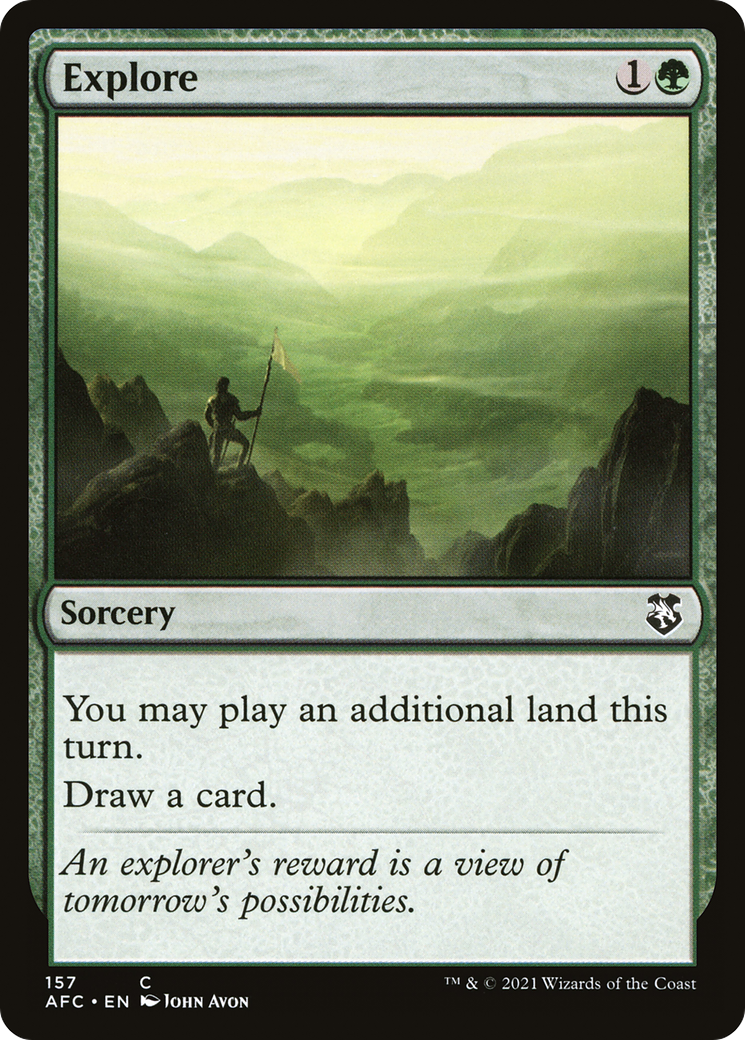 Image of Explore [Dungeons & Dragons: Adventures in the Forgotten Realms Commander]