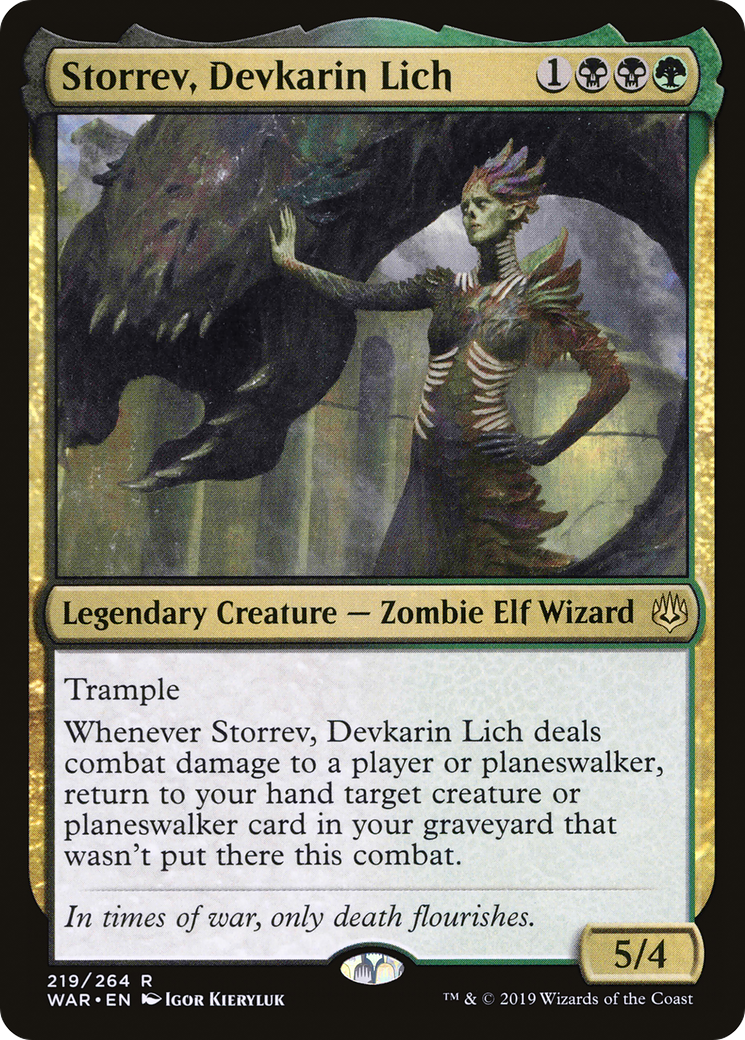 Image of Storrev, Devkarin Lich [War of the Spark]