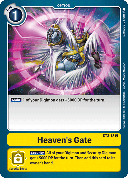 Image of Heaven's Gate [ST3-13] [Starter Deck: Heaven's Yellow]