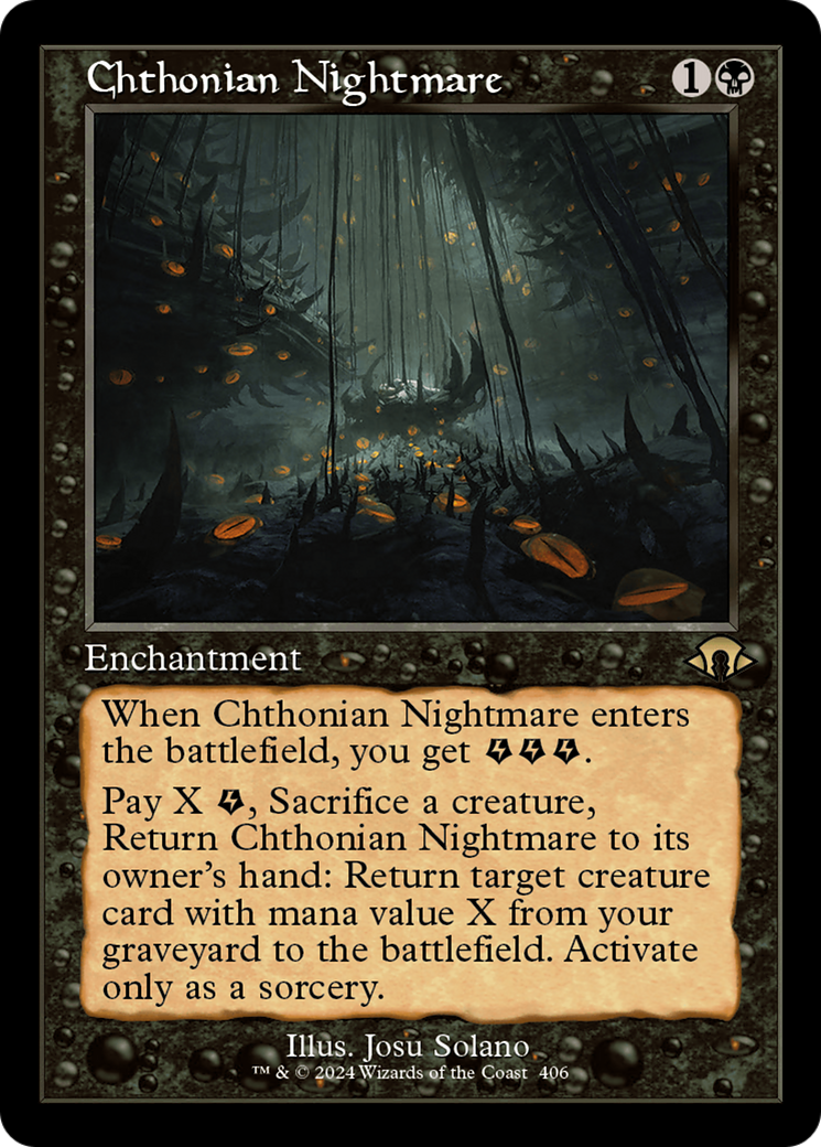 Image of Chthonian Nightmare (Retro) [Modern Horizons 3]