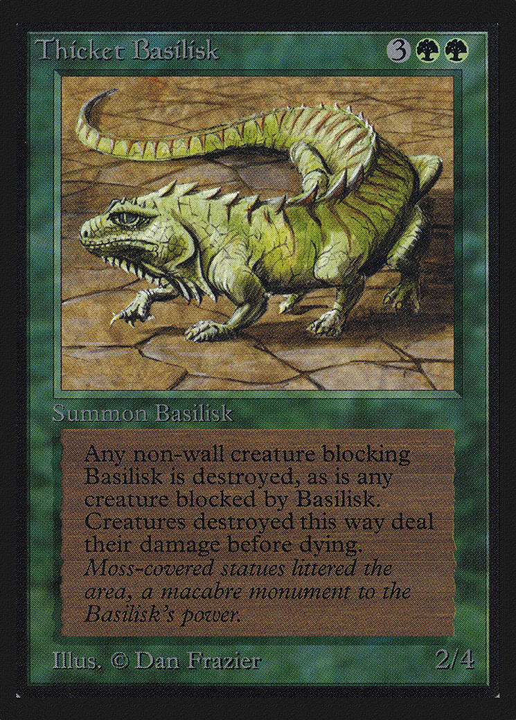 Image of Thicket Basilisk [International Collectors' Edition]