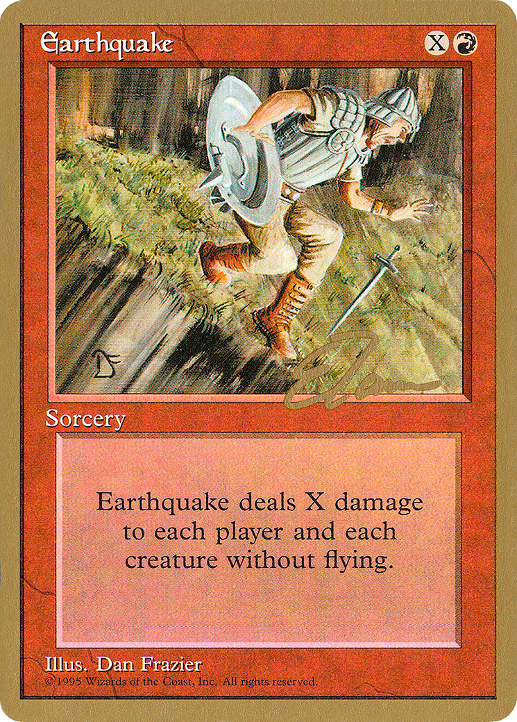 Image of Earthquake (Eric Tam) [Pro Tour Collector Set]