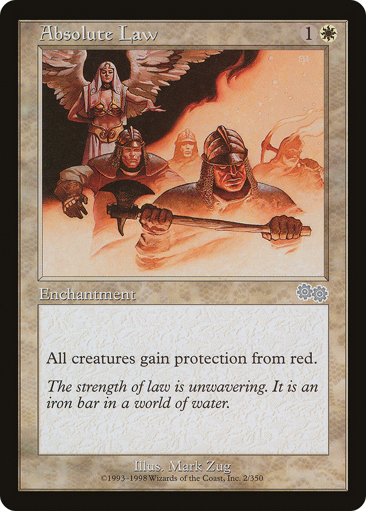 Image of Absolute Law [Urza's Saga]