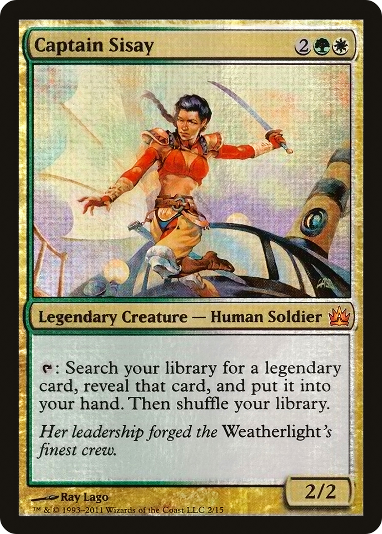 Image of Captain Sisay [From the Vault: Legends]