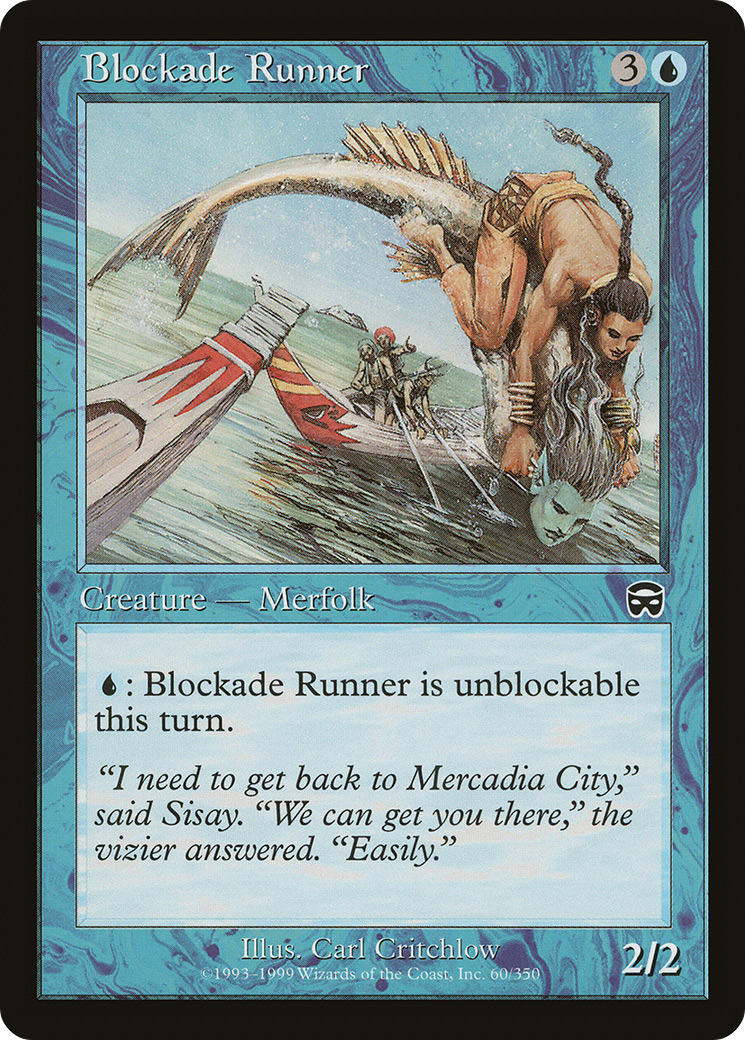 Image of Blockade Runner [Mercadian Masques]