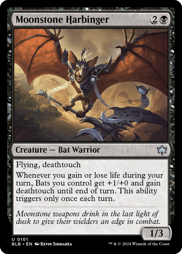 Image of Moonstone Harbinger [Bloomburrow]