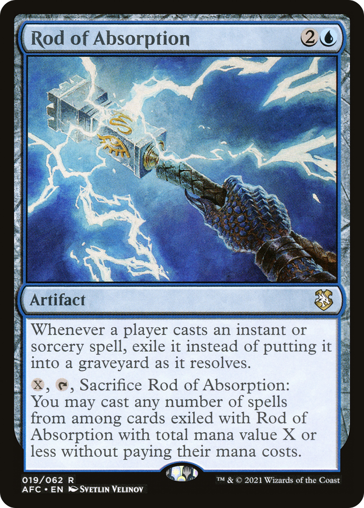 Image of Rod of Absorption [Dungeons & Dragons: Adventures in the Forgotten Realms Commander]